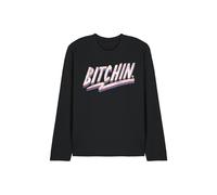 Netflix Stranger Things Bitchin Long Sleeve T-Shirt, Black | Size: Medium Netflix Black M