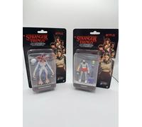 NETFLIX STRANGER THINGS DEMOGORGON & ELEVEN 4" ACTION FIGURE SET By JAZWARES NEW