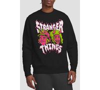 Netflix Stranger Things Eddie & Dustin Sweatshirt, Black | Size: 2XL Netflix Black 2XL