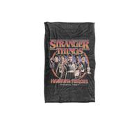 Netflix Stranger Things Hawkins Heroes Silky Touch Super Soft Throw Blanket | Size: Large Netflix Multicolor Large