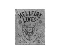 Stranger Things Hellfire Lives Graduation Silky Touch Super Soft Throw Blanket 91 X 147 Cm