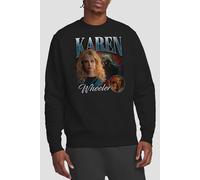 Netflix Stranger Things Karen Homage Sweatshirt, Black | Size: 2XL Netflix Black 2XL
