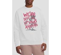 Netflix Stranger Things Not In Hawkins Sweatshirt, White | Size: Large Netflix White L