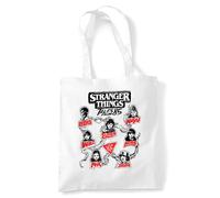 Netflix Stranger Things Tales From 85 Character Vines Grocery Travel Reusable in White Netflix White
