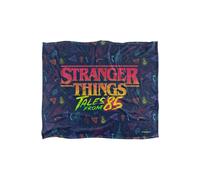 Netflix Stranger Things Tales From 85 Colour Logo Throw Blanket | Size: Small Netflix Multicolor Small