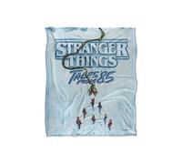 Netflix Stranger Things Tales From 85 Snow Poster Throw Blanket | Size: Small Netflix Multicolor Small