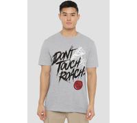 Netflix The Witcher Don'T Touch Roach T-Shirt, Athletic Heather in Light Grey | Size: 2XL Netflix Light Grey 2XL