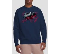 Netflix The Witcher Jaskier Fan Club Sweatshirt, Navy | Size: Large Netflix Navy L