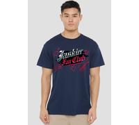 Netflix The Witcher Jaskier Fan Club T-Shirt, Navy | Size: Small Netflix Navy S