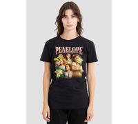 Netflix Women's Bridgerton - Penelope Featherington Vintage T-Shirt, Black | Size: 2XL Netflix Black 2XL