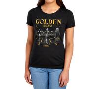 Netflix Women's Kpop Demon Hunters Huntrix Golden Stage Tee, Black | Size: Large Netflix Black L