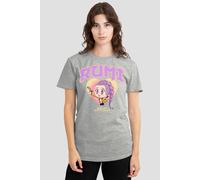 Netflix Women's Kpop Demon Hunters Huntrix Rumi Collegic T-Shirt, Athletic Heather in Light Grey | Size: Large Netflix Light Grey L