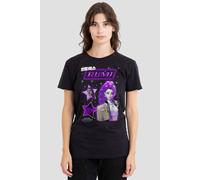 Netflix Women's Kpop Demon Hunters Huntrix Rumi Popstar T-Shirt, Black | Size: Large Netflix Black L