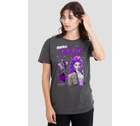Netflix Women's Kpop Demon Hunters Huntrix Rumi Popstar T-Shirt, Charcoal | Size: Large Netflix Charcoal L