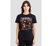 Netflix Women's One Piece Chopper Homage T-Shirt, Black | Size: Small Netflix Black S
