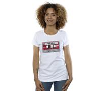 Netflix Women's Stranger Things Cassette For Will Cotton T-Shirt in White | Size: Medium Netflix White M