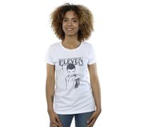 Netflix Women's Stranger Things Dark Eleven Cotton T-Shirt in White | Size: Small Netflix White S