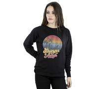 Netflix Women's Stranger Things LA Gradient Sweatshirt in Black | Size: 2XL Netflix Black 2XL