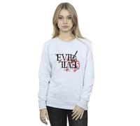 Netflix Women's The Witcher Evil Is Evil Sweatshirt in Grey | Size: Medium Netflix Grey M