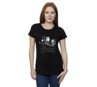 Netflix Women's The Witcher Team Illustrated Cotton T-Shirt in Black | Size: Medium Netflix Black M