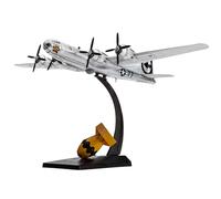 netfurniture B-29 Superfortress - WWII Bomber Diecast Model 1:144 in Silver netfurniture Silver