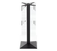netfurniture Black cast iron pyramid table base - Medium 1050 mm netfurniture Black