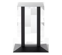 netfurniture Black cast iron pyramid table base - Twin 1050 mm netfurniture Black