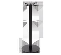 netfurniture Black cast iron round table base - Medium 1050 mm netfurniture Black