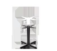 netfurniture Black Cruciform Table Base - Small - Coffee Height - 480 Mm netfurniture Black