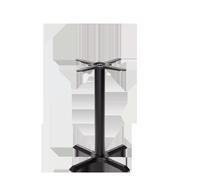 netfurniture Black Cruciform Table Base - Small - Height - 730 mm netfurniture Black