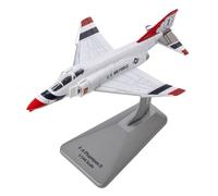 netfurniture F-4 Phantom II - USAF Thunderbirds Diecast Model 1:144 in White netfurniture White