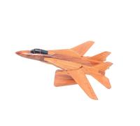 netfurniture Grumman F-14 Tomcat Wooden Model Plane 42 cm in Brown netfurniture Brown