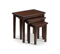Scotch Nest Of Tables - Mahogany netfurniture Dark Brown One Size
