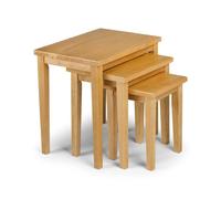 netfurniture Scotch Nest Of Tables - Oak in Light Oak netfurniture Light Oak