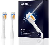 netfurniture SOOCAS Replacement Brushes for Neos Electric Toothbrush Heads Replacement Set of in White netfurniture White
