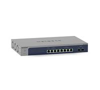 NETGEAR 10-Port 10G Multi-Gigabit Ethernet Smart Switch (MS510TXM) - Managed, 8 x Multi-gig Ports, 2 x 10G SFP+, Optional Insight Cloud Management, Desktop or Rackmount, Limited Lifetime Protection