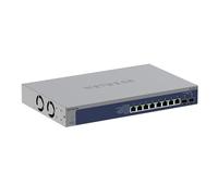 NETGEAR 10-Port 10G/Multi-Gigabit Ethernet Smart Switch (XS508TM) - Managed, with 8 x Multi-gig Ports, 2 x 10G SFP+, Optional Insight Cloud Management, Wall or Rack Mount, Limited Lifetime Protection
