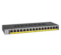 NETGEAR 16-Port Gigabit Ethernet Unmanaged PoE Switch (GS116PP) - with 16 x PoE+ @ 183W, Desktop, Wall Mount or Rackmount, and Limited Lifetime Protection