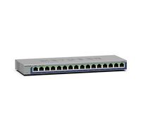 NETGEAR 16-Port Gigabit Ethernet Unmanaged Switch (GS116) - Desktop or Wall Mount, and Limited Lifetime Protection
