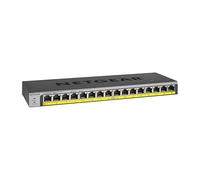 NETGEAR GS116PP Unmanaged Gigabit Ethernet (10/100/1000) Power over Ethernet (PoE) Black