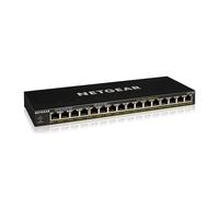 NETGEAR 16 Port PoE Switch GS316P - Ethernet Splitter - Ethernet Switch - Ethernet Hub - Plug-and-Play - Silent Operation - Desktop or Wall Mount