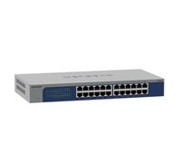 NETGEAR 24-Port Gigabit Ethernet Unmanaged Network Switch (GS524) ? Desktop, Wall or Rack Mount, and Limited Lifetime Protection