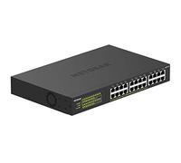 NETGEAR 24-Port Gigabit Ethernet Unmanaged PoE+ Switch (GS324P) - with 16 x PoE+ @ 190W, Desktop or Rackmount