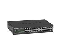 NETGEAR 24-Port Gigabit Ethernet Unmanaged Switch (GS324) - Desktop, Wall, or Rackmount, Silent Operation