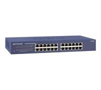 NETGEAR 24-Port Gigabit Ethernet Unmanaged Switch (JGS524) - Desktop or Rackmount, and Limited Lifetime Protection Unmanaged 24 port | Rackmount