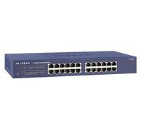 NETGEAR 24 Port Gigabit Network Switch (JGS524) Ethernet Switch - Desktop or Rackmount, and Limited Lifetime Protection