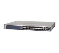 NETGEAR 26-Port SFP/Gigabit Stackable Fully Managed Switch (GSM7328FS) - with 2 x 10G Copper, 24 x 1G SFP and 2 x 10G SFP+, Desktop/Rackmount, and ProSAFE Lifetime Protection, M5300 Series