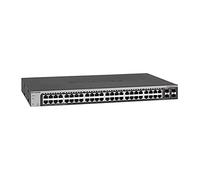 NETGEAR 48-Port Gigabit Ethernet Smart Switch (GS748T) - Managed, with 2 x 1G SFP and 2 x 1G Combo, Desktop or Rackmount, and Limited Lifetime Protection