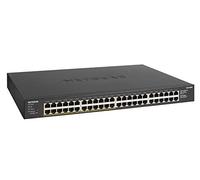 NETGEAR 48-Port Gigabit Ethernet Unmanaged PoE+ Switch (GS348PP) - with 24 x PoE+ @ 380W, Desktop or Rackmount