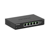 NETGEAR 5 Port 2.5GB Switch MS305E, Multi-Gigabit Managed Ethernet Switch, 5 x 1G and 2.5G Ports, Desktop or Wall Mount